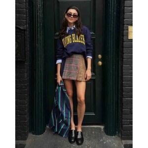 Rowing Blazers Plaid Mini Skirt - Multicolor